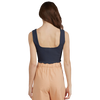 Roxy Women's Good Days Ahead Tank BSP0-Mood Indigo Alt View Rear