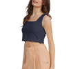 Roxy Women's Good Days Ahead Tank BSP0-Mood Indigo Alt View Side