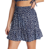 Roxy Women's Girls Night Out Skirt BSP8-Mood Indigo Wild Dots