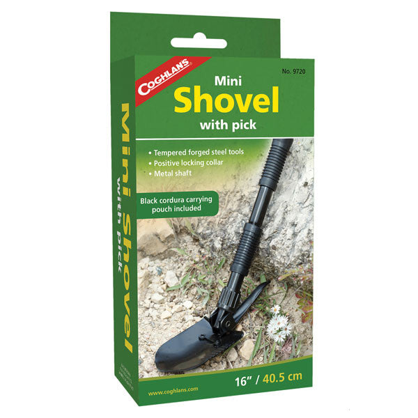 Mini Shovel with Pick, Featured Image