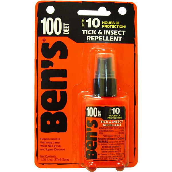Ben's-100 Tick & Insect Repellent Pump - 1.25 oz, Featured Image