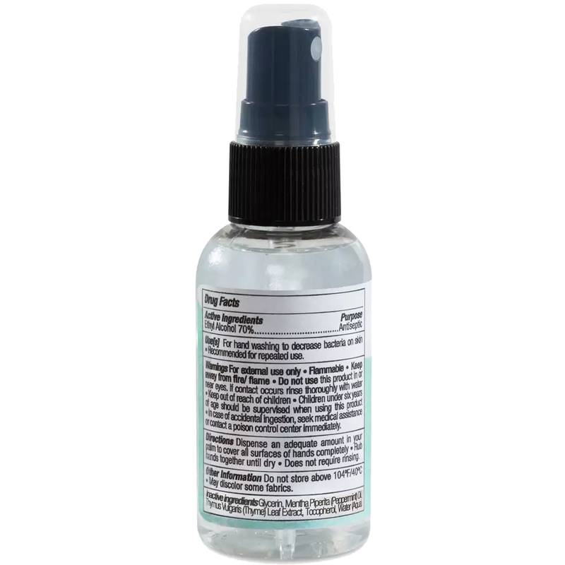 Hand Sanitizer Spray-Peppermint, 2oz, All Good Hand Sanitizer Spray-Peppermint, 2oz