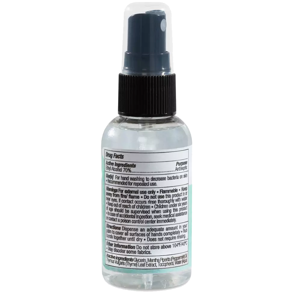 Hand Sanitizer Spray-Peppermint, 2oz alternate view