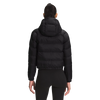 The North Face Women's Hydrenalite Down Hoodie JK3-TNF Black Alt View Rear