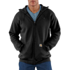 Carhartt Men's Midweight Full Zip Sweatshirt BLK-Black