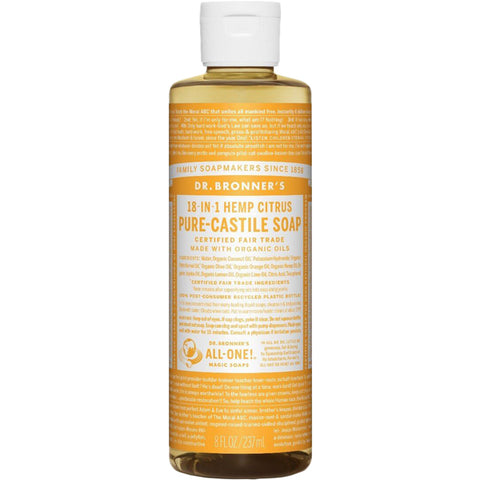 Pure-Castile Liquid Soap - 8 oz