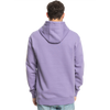 Quicksilver Men's Omni Logo Hoodie PLS0-Purple Haze on model back
