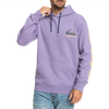 Quicksilver Men's Omni Logo Hoodie PLS0-Purple Haze front