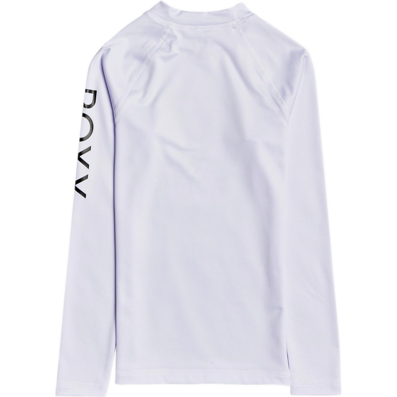 Girl's 8-16 Whole Hearted Long Sleeve Rashguard, Roxy Girl's 8-16 Whole Hearted Long Sleeve Rashguard WBB1-White