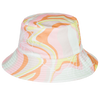 Roxy Jasmine Paradise Reversible Bucket Hat GBG1-Amb Hibiscs Hyp