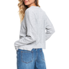 Roxy Women's Just Perfection Crew Heritage Heather rear