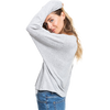 Roxy Women's Just Perfection Crew Heritage Heather side