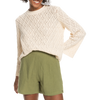 Roxy Women's Paper Hearts Sweater TEH0-Tapioca