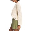 Roxy Women's Paper Hearts Sweater TEH0-Tapioca side