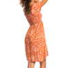 Roxy Women's Hello Petal Mini Dress CNS5-Baked Clay Dancing Days Alt View Rear