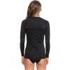 Roxy Women's Whole Hearted Long Sleeve UPF 50 Rashguard KVJ0-Anthracite