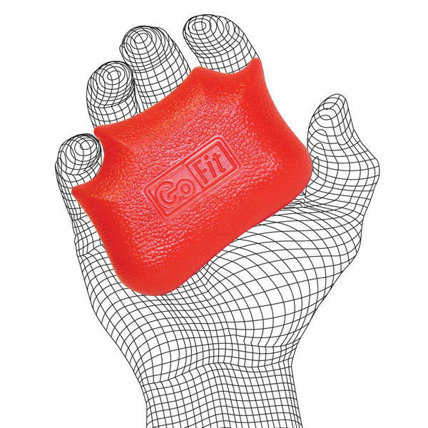 Contoured Gel Hand Grip - Firm, GoFit Contoured Gel Hand Grip - Firm