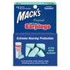 Mack's Original Soft Foam Earplugs (10 pair) Aqua
