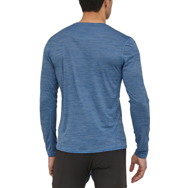 Men's Capilene Cool Light Weight Long Sleeve, Patagonia Men's Capilene Cool Light Weight Long Sleeve SUPX-Spr Blu/XDye
