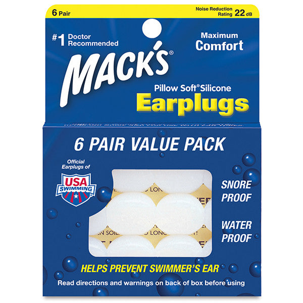 Pillow Soft Silicone Earplugs (6 Pack), Featured Image