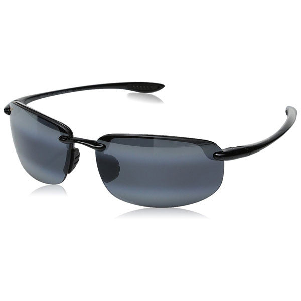 Ho'okipa - Gloss Black / Neutral Grey, Maui Jim Ho'okipa - Gloss Black / Neutral Grey