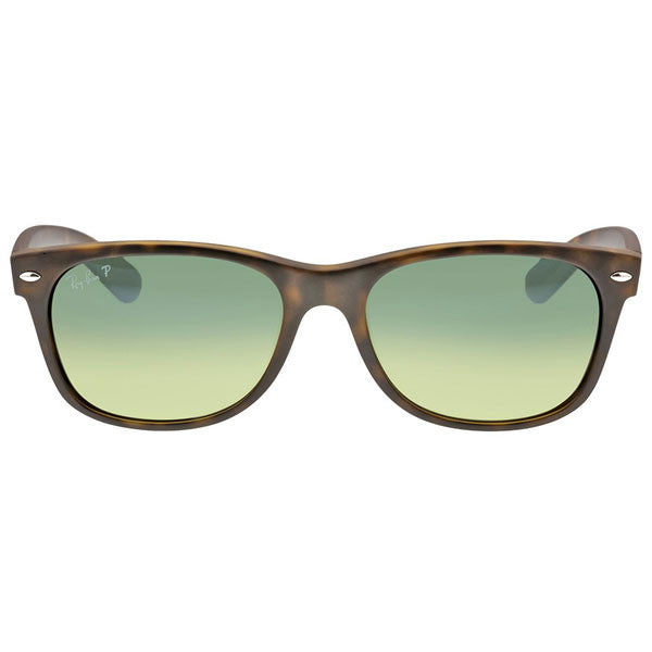 New Wayfarer - Matte Havana/Blue-Green alternate view
