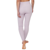 Spiritual Gangster Holdings Women's Amara Wide Rib Seamless Legging Faded Lilac Alt View Rear