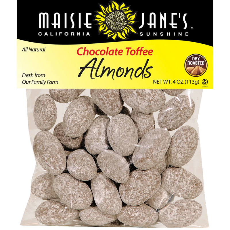 Chocolate Toffee Almonds - 4 oz, Featured Image