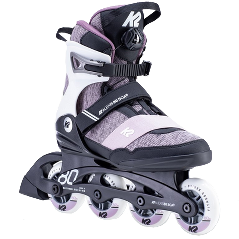 Women's Alexis 80 BOA, K2 Women's Alexis 80 BOA Purple/Black/White
