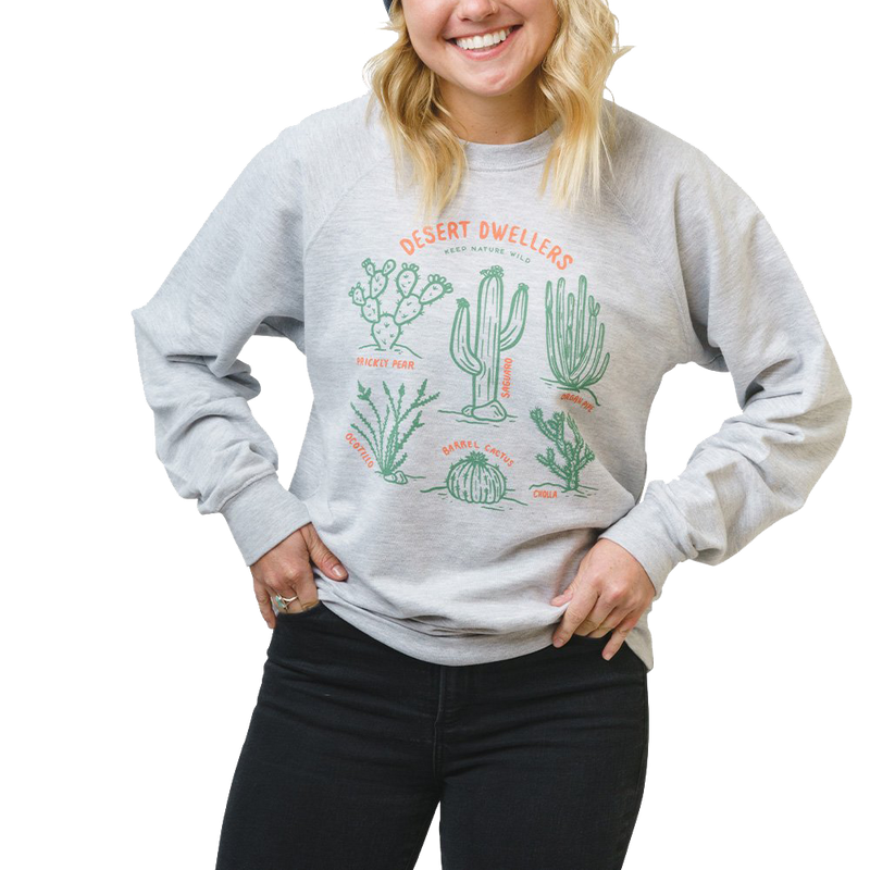 Women's Desert Dwellers Lightweight Pullover, Keep Nature Wild Women's Desert Dwellers Lightweight Pullover ASH-Ash