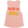 Keep Nature Wild Women's Sunset Chaser Muscle Tank RSE-Rose