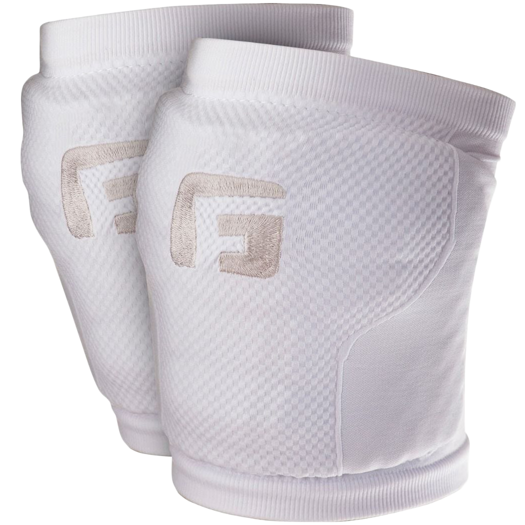 nike volleyball knee pads on person