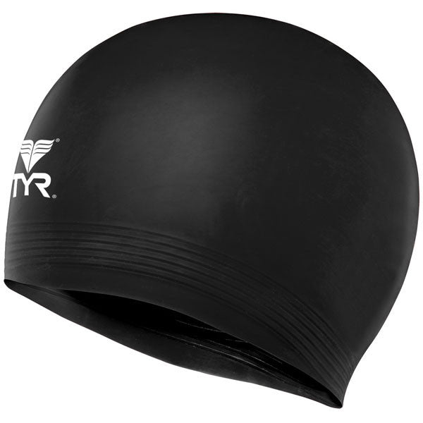 Latex Swim Cap - Black, Featured Image