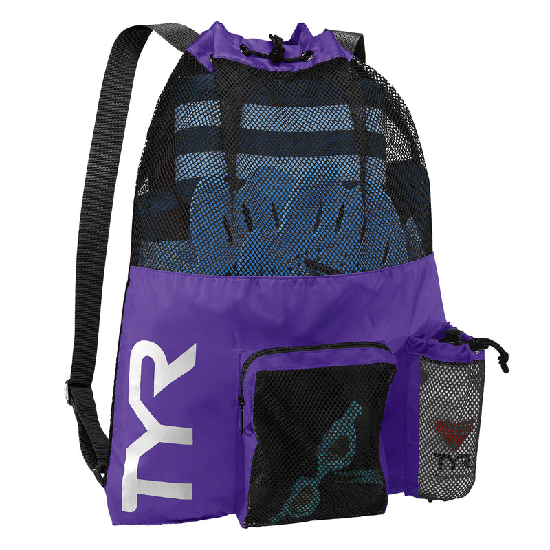 Big Mesh Mummy Backpack - Purple, Featured Image