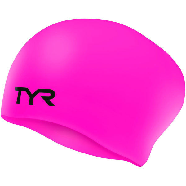 Long Hair Wrinkle Free Cap - Flourescent Pink, Featured Image