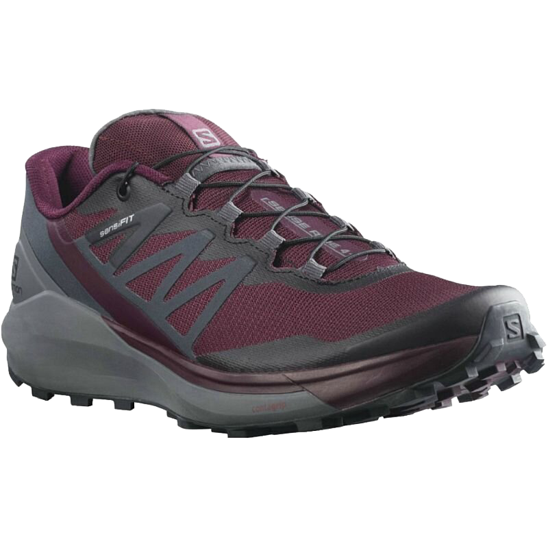 Women's Sense Ride 4, Salomon Women's Sense Ride 4 Wine Tasting/Quiet Shade