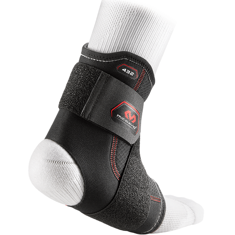 Ankle Support w/Figure 8-Straps Lvl 2, McDavid Ankle Support w/Figure 8-Straps Lvl 2 back.