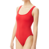 TYR Women's Solid Eliza One-Piece 610-Red