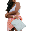 Pa'Ina Mid Pouch Pa'Ina Mid Pouch sage with model
