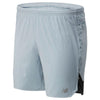 New Balance Men's Impact Short 7" LSL-Light Slate/Black