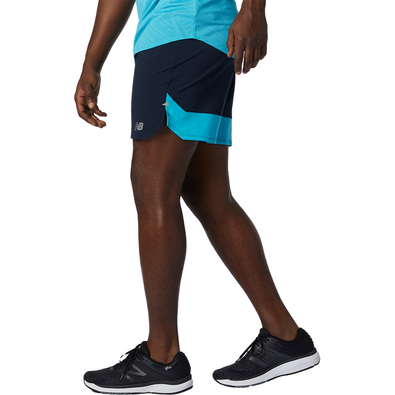 Men's Impact Short 7", New Balance Men's Impact Short 7" VLS-Virtual Sky