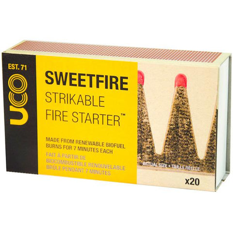 Sweetfire Strikeable Fire Starter (20 Pack)