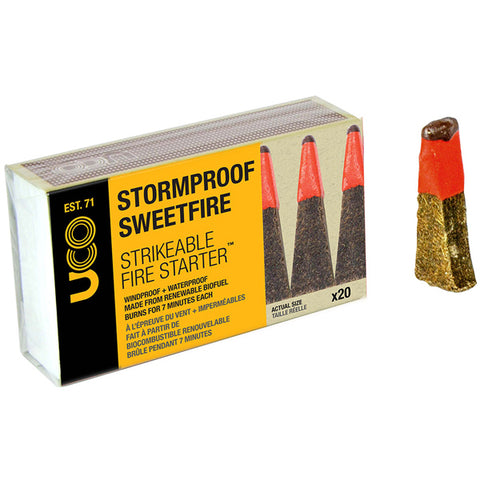 Stormproof Sweetfire Firestarter (20 Pack)