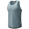 New Balance Men's Impact Run Singlet LST-Light Slate Heather/Black Heather