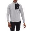 New Balance Men's NB Heat Grid 1/2 Zip AG-Athletic Grey