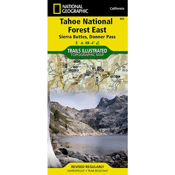 Tahoe Map Pack Bundle, National Geographic Maps Tahoe Map Pack Bundle