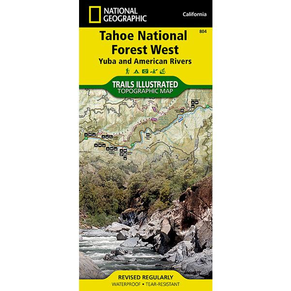 Tahoe Map Pack Bundle, National Geographic Maps Tahoe Map Pack Bundle