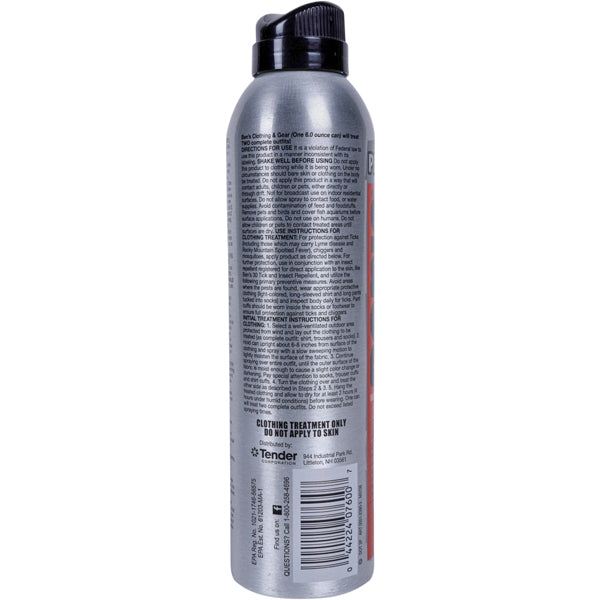 Clothing & Gear Permethrin Spray - 6oz, Ben's Clothing & Gear Permethrin Spray - 6oz