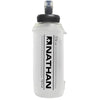 Nathan 18oz Soft Flask with Bite Top Clear