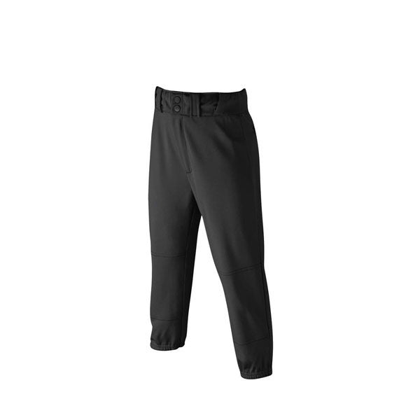 Youth Team Poly Pant - Black alternate view